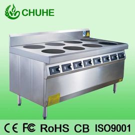 Chine 8 brûleurs Cuve à induction commerciale fournisseur