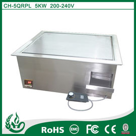 Chine Chuhe en acier inoxydable construit dans une cuisinière à gril avec 220v fournisseur