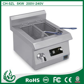 Chine Pratique et énergétique friteuse à copeaux en acier inoxydable 220v fournisseur