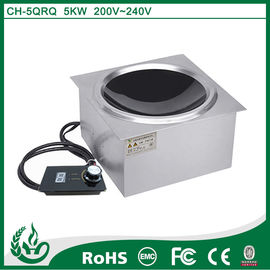 Chine Cuisinière à induction commerciale en acier inoxydable à 220 V fournisseur