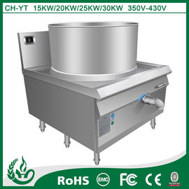 Chine Cuisinière à soupe à induction en acier inoxydable fournisseur