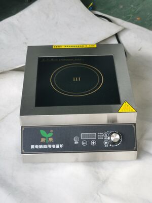 Chine Plaque à induction de table à interrupteurs rotatifs DIL Compatible uniquement avec les ustensiles de cuisine à induction Dotée d'une taille de wok de 300 mm Convient pour la cuisson commerciale fournisseur
