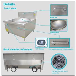 Cuisinière à induction à wok fournisseur