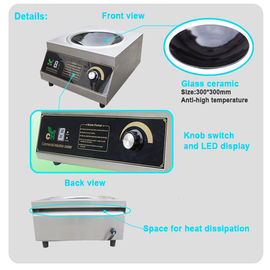 Cuisinière électrique en acier inoxydable fournisseur
