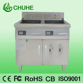 Friteuse à 2 réservoirs et 4 paniers de 8 kW fournisseur