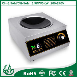 Cuisinière à induction à wok de 5 kW fournisseur